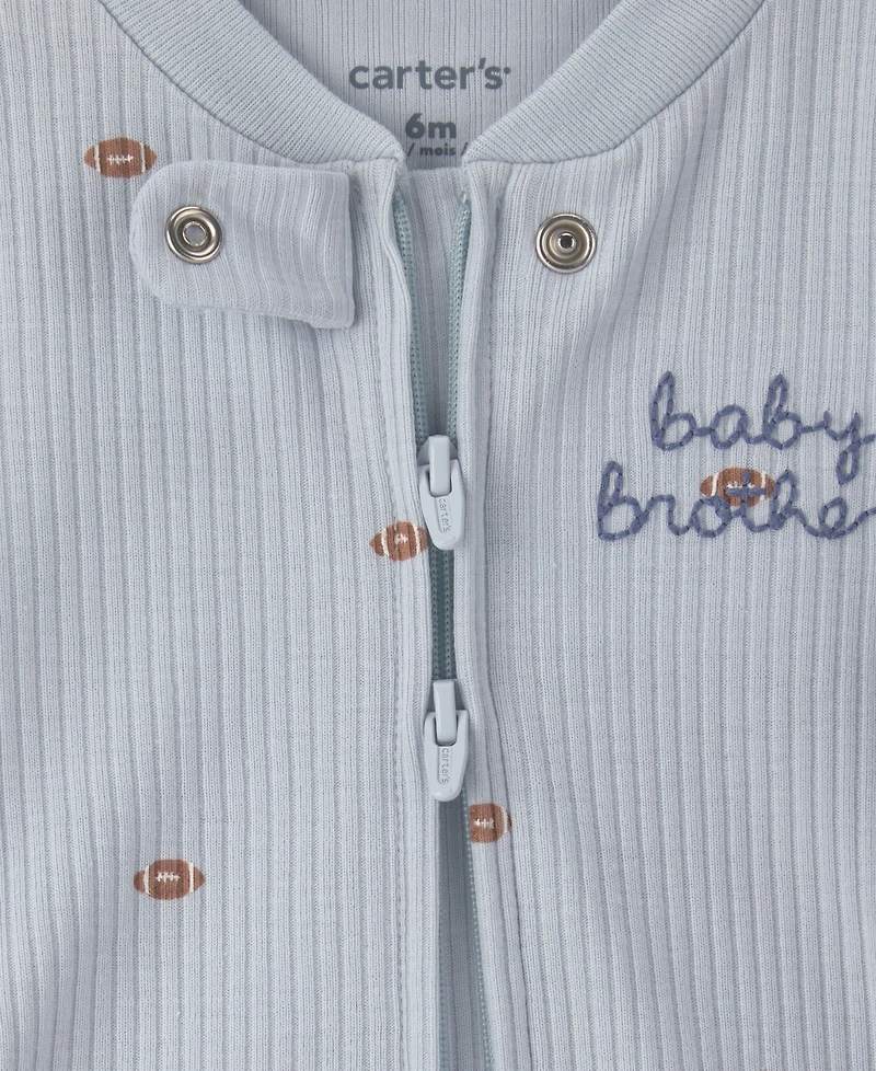 Carter's Baby Boys' and Girls' Snug Fit 2-Way Zip Sleep & Play