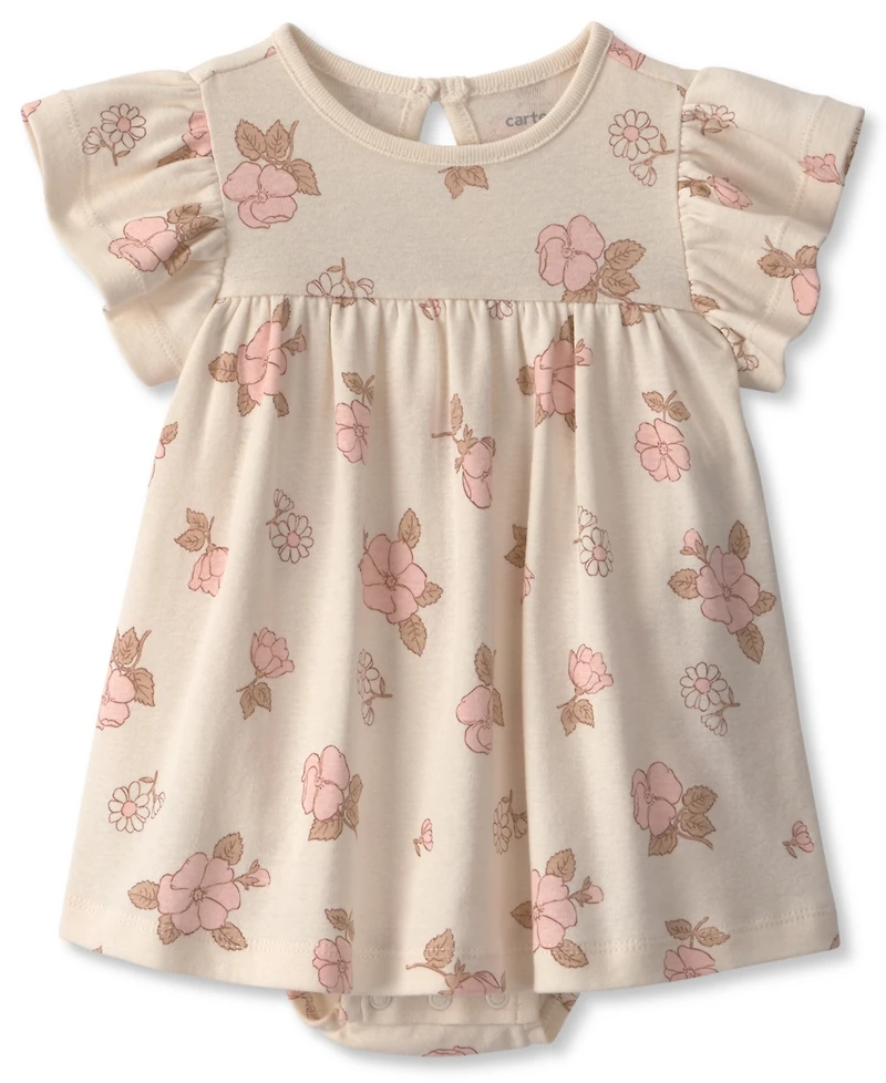 Carter's Baby Girls' Floral Dress 2-Piece Set