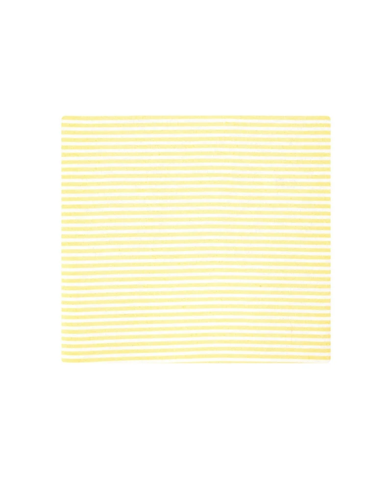 Hudson Baby Girl Cotton Poly Flannel Receiving Blankets Bundle, Yellow Daisy, One Size