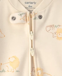 Carter's Baby Boy's Lion Snug Fit Sleep & Play