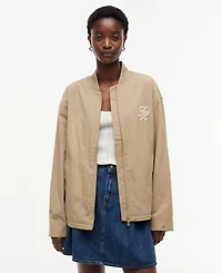 Tommy Hilfiger Women's Cotton Bomber Jacket