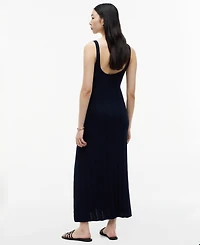 Tommy Hilfiger Women's Cotton Cable Pointelle Maxi Dress