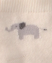 Carter's Baby Girls' or Boys' Elephant Ankle Socks, 3-Pack