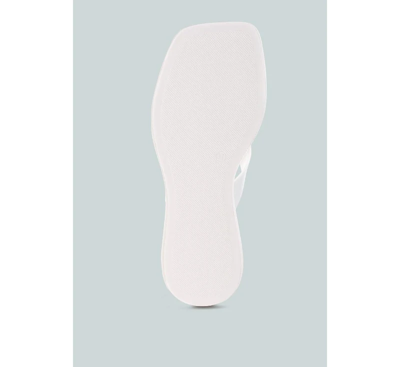 Rag and Co Women's Makawi Thong Toe Slip Ons