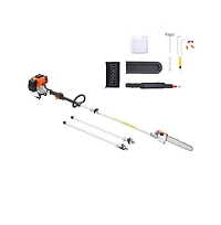 Sugift Gas Pole Saw 43CC 2 Stroke Gas Powered Pole Saws with 12 inches Cutting Bar