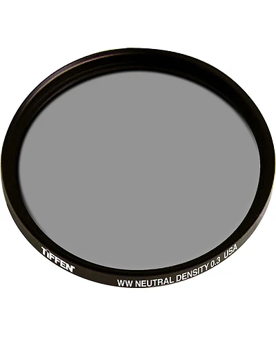 Tiffen 77 Neutral Density 0.3 Filter, 2 Filter Factor, Water Glass