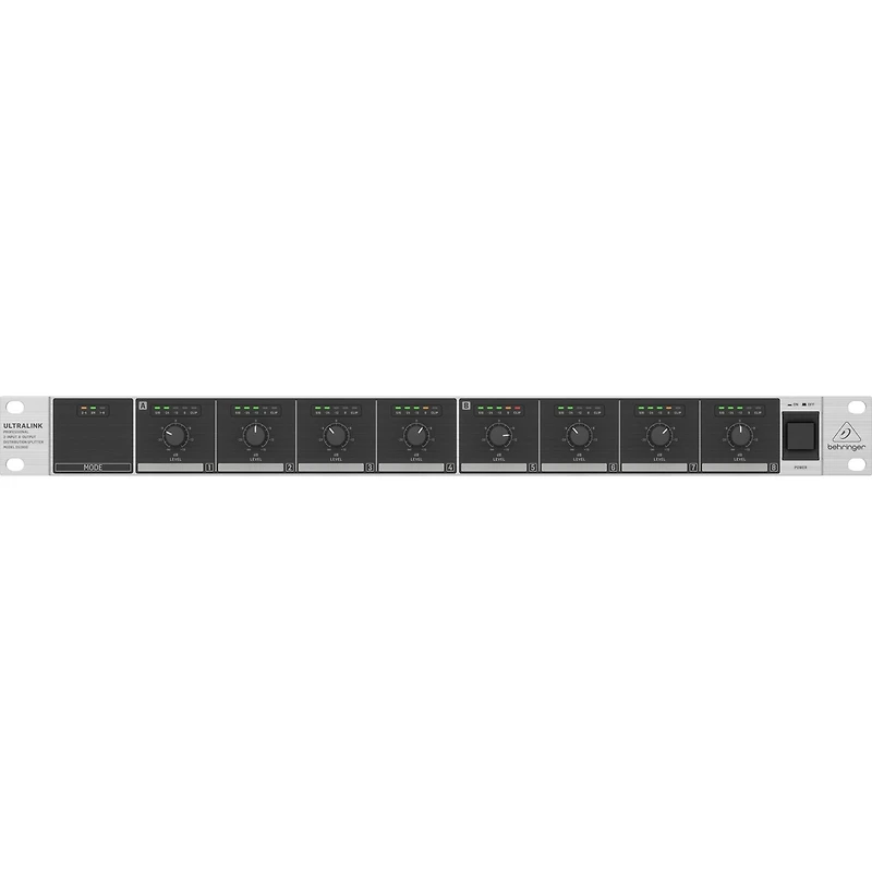 Behringer DS2800 Professional 2-Input/8-Output Distribution Splitter for Commercial Applications