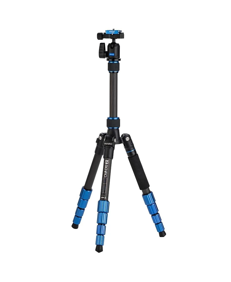 Benro 5-Section Carbon Fiber Slim Travel Tripod with N00 Ball Head