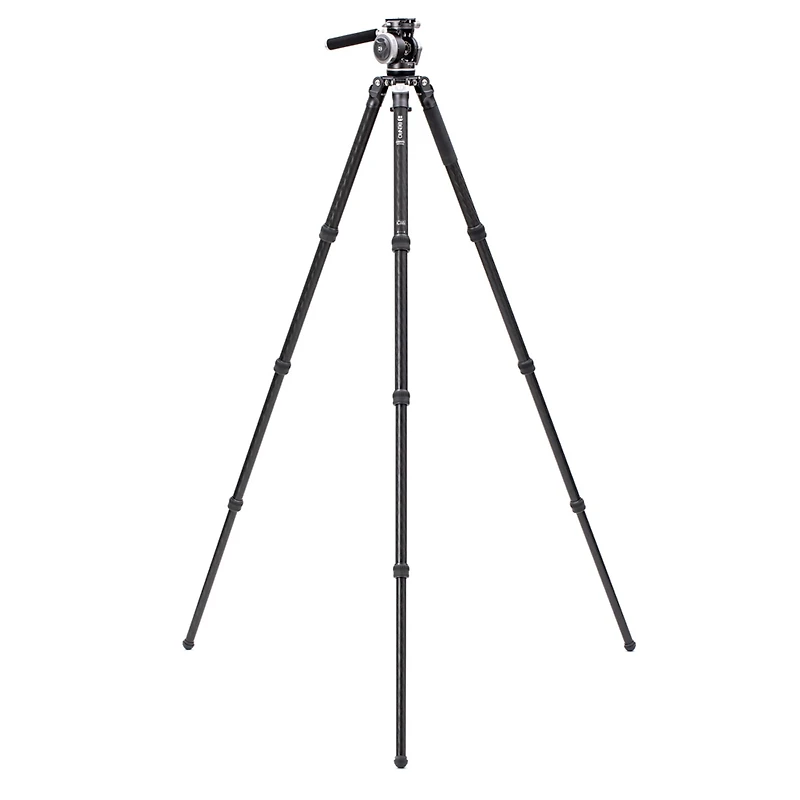Benro Mammoth TMTH44C 4-Section Carbon Fiber Tripod with WH15 2-Way Wildlife Fluid Head
