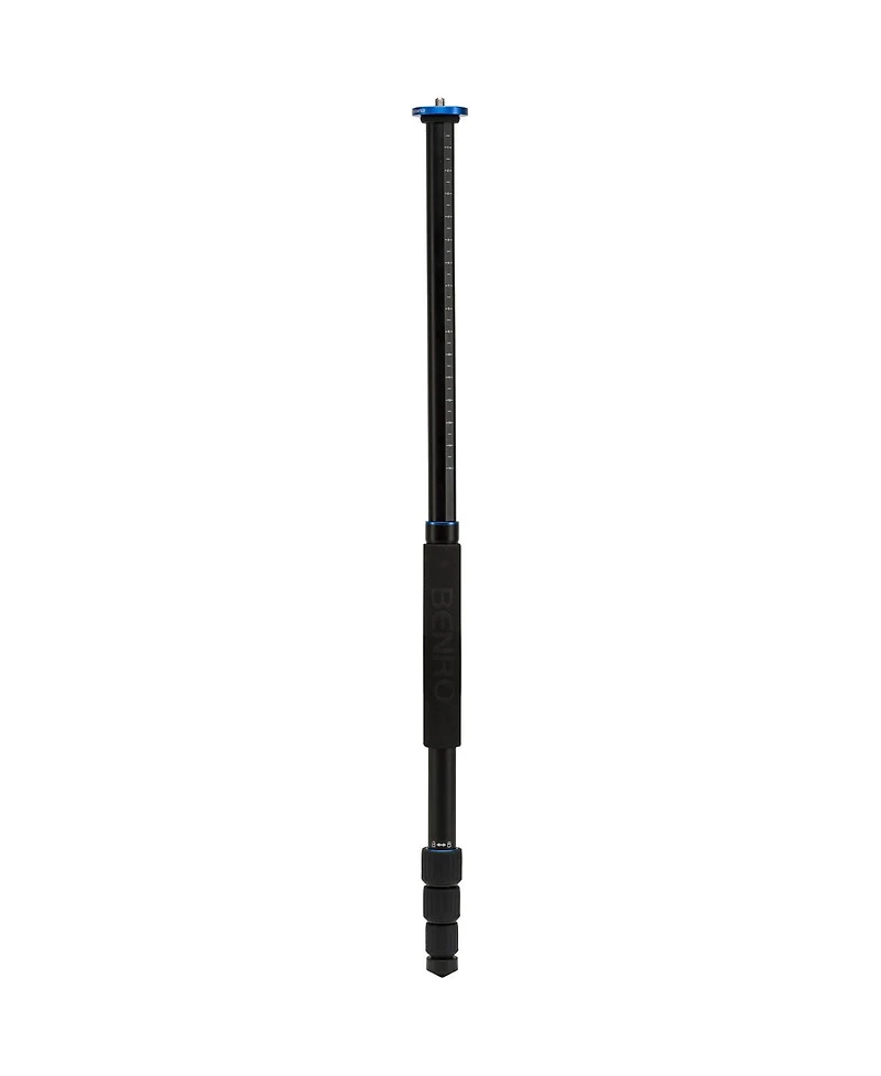 Benro Go Plus FGP18A 4-Section Aluminum Travel Tripod with Integrated Monopod, 60.6" Maximum Height
