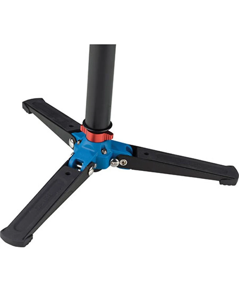 Benro A38FD 4 Section Aluminum Monopod with 3-Leg Locking Base, 39.7lbs Capacity, 61" Max. Height, 21.3" Folded Length, Flip Lock