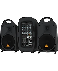 Behringer Europort PPA2000BT Ultra-Compact 2000-Watt 8-Channel Portable PA System