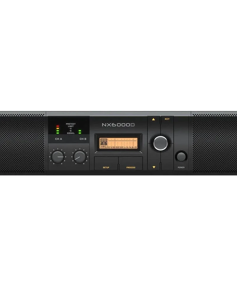 Behringer NX6000D Ultra-Lightweight 6000-Watt Class-d Power Amplifier with Dsp Control and SmartSense Loudspeaker Impedance Compensation