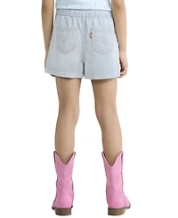 Levi's Girls' 4-6x Denim Parachute Shorts