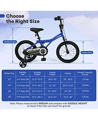 Mecale Kids Bike with Removable Training Wheels