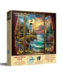SunsOut A Beautiful View 1000 piece Jigsaw Puzzle for Adults Large Pieces