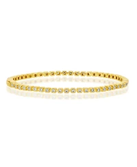 Simona Round 4-Prong Cz Bangle