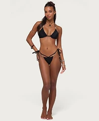 Edikted Women's Saphie Bead Bikini Top