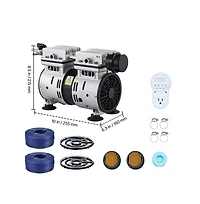 Sugift Pond Aerators 5.2CFM Aeration System for Lake up to 3 Acres