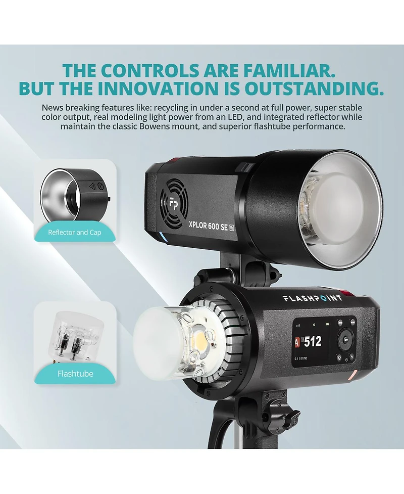 Flashpoint Xplor 600 Se R2 Manual Hss Battery-Powered Outdoor Flash Kit with R2 Nano Touchscreen Wireless Trigger For Canon