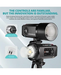 Flashpoint Xplor 600 Se R2 Manual Hss Battery-Powered Outdoor Flash Kit with R2 Nano Touchscreen Wireless Trigger For Canon