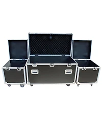 ProX Xs-UTL3PKG Ata-300 Style Gig Ready Utility Flight Road Case, Set of 3