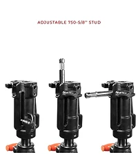 Shape 6.9' 3-Section Low Boy Double Riser Stand