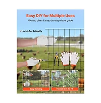 Sugift Hardware Cloth 24 inches x 25 feet 2 x 3 in Mesh 16 Gauge Galvanized Wire Mesh Roll