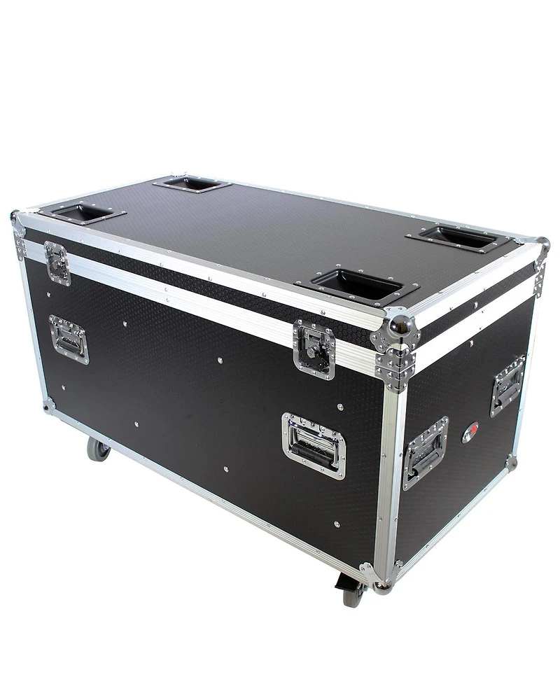 ProX Xs-UTLD1 Large Utility Case with Divider and 4" Caster Wheels
