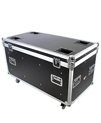 ProX Xs-UTLD1 Large Utility Case with Divider and 4" Caster Wheels