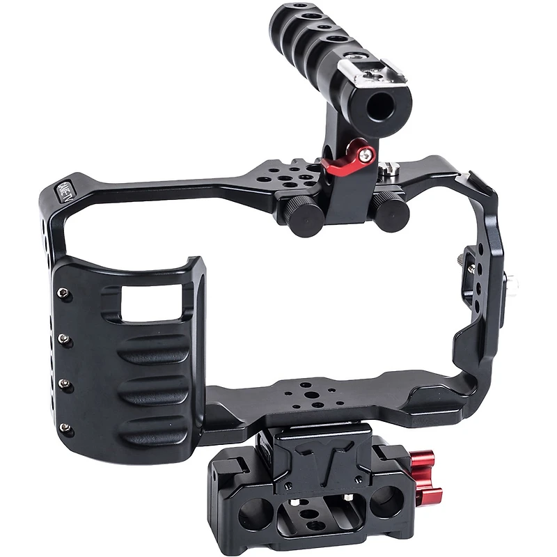 Came-tv Bmpcc 4K Plus Shoulder Rig Mattebox A/B Follow Focus 15mm Rod for BlackMagic Pocket Cinema Camera