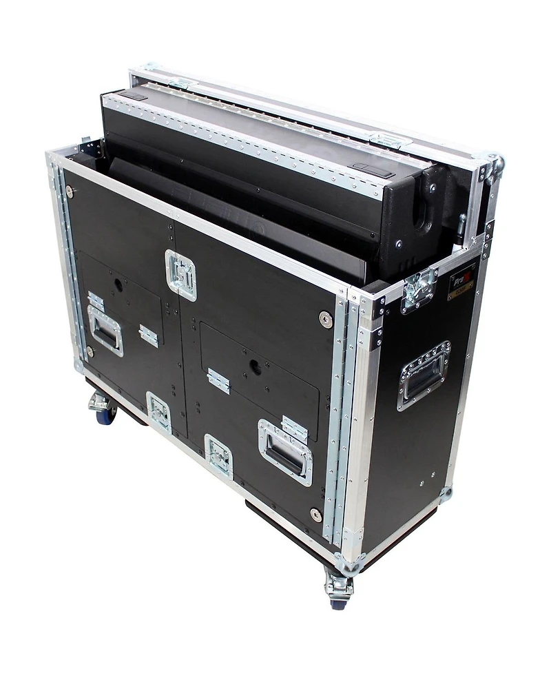 ProX Xzf-MIDM32 Flip-Ready Easy Retracting Hydraulic Lift Case for Midas M32 Console