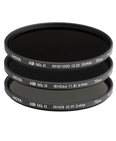 Hoya 72mm Hd Mkii Irnd Neutral Density Filters Kit
