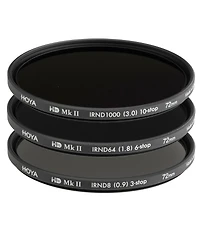 Hoya 72mm Hd Mkii Irnd Neutral Density Filters Kit