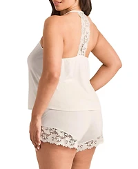Adore Me Plus Jacky Pajama Cami & Shorts Set