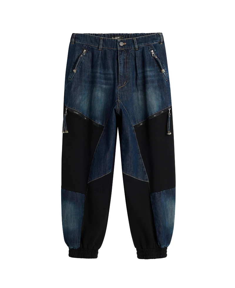 Desigual Women's Patchwork denim trousers