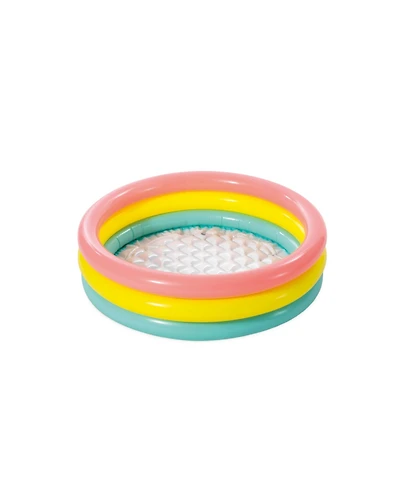 Gnuadz Inflatable Pool Sunset Glow Kiddie Toddler Backyard Water Splash