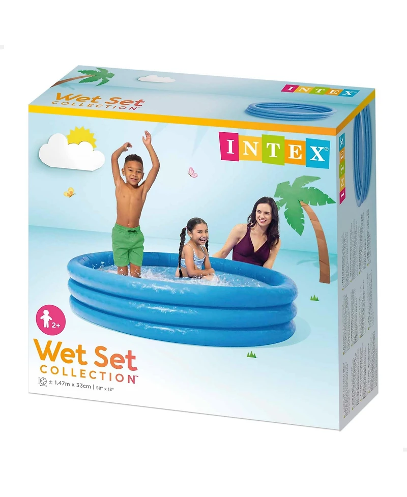 Gnuadz 58"x13" Inflatable Kiddie Pool Ages 2