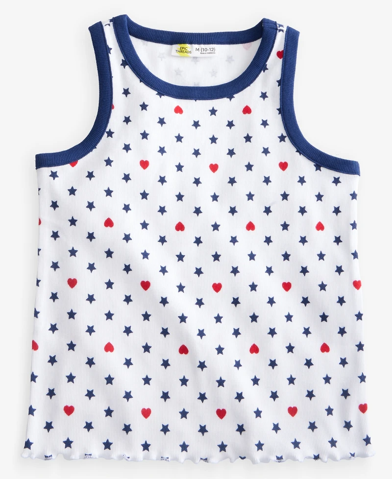 Epic Threads Girls' Xs-xl Stars Tank Top, Macy's Exclusive