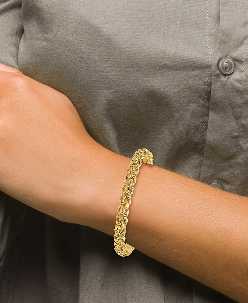 Macy's Byzantine Chain Bracelet in 18k Yellow Gold