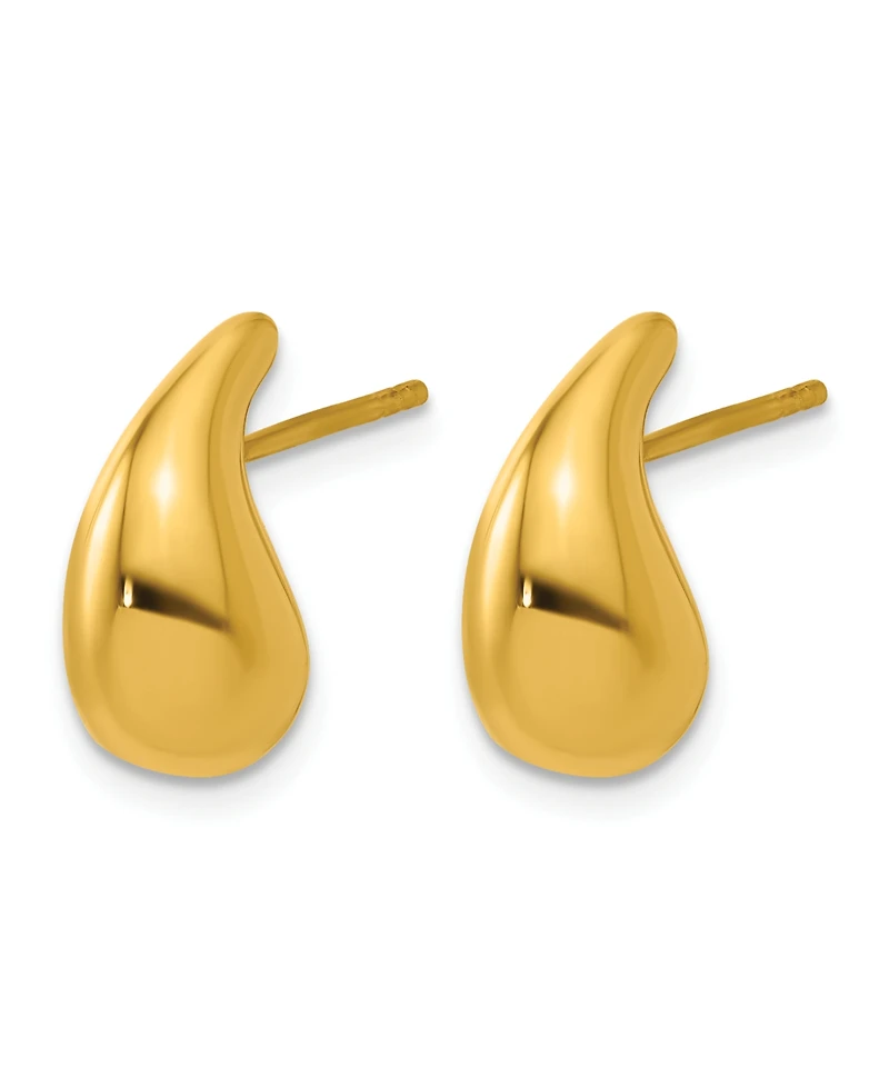 Macy's Teardrop Stud Earrings in 18k Yellow Gold