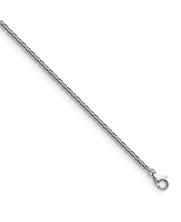 Macy's Wheat Chain Necklace in Platinum