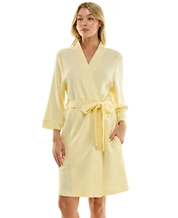 Jaclyn Intimates Women's Waffle Kimono Wrap