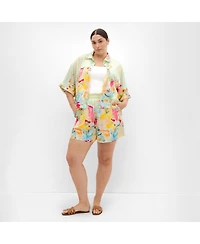 City Chic Women's Sorrento Print Short