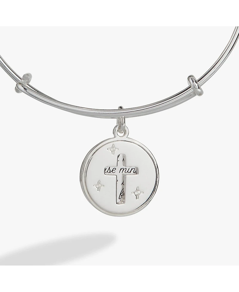 Alex and Ani Hidden Message Cross Affirmation Bangle