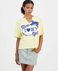 Grayson Threads, The Label Juniors' I Love Ny Graphic T-Shirt