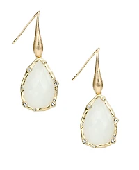 Patricia Nash Semi-Precious Stone Collection Tear Drop Earrings