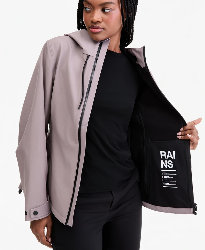 Rains Women's Suva Hooded Softshell Waterproof Jacket