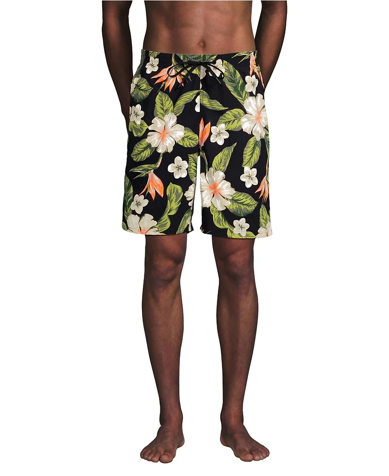 Lands' End Men's 9" Volley Hydroliner Swim Trunks