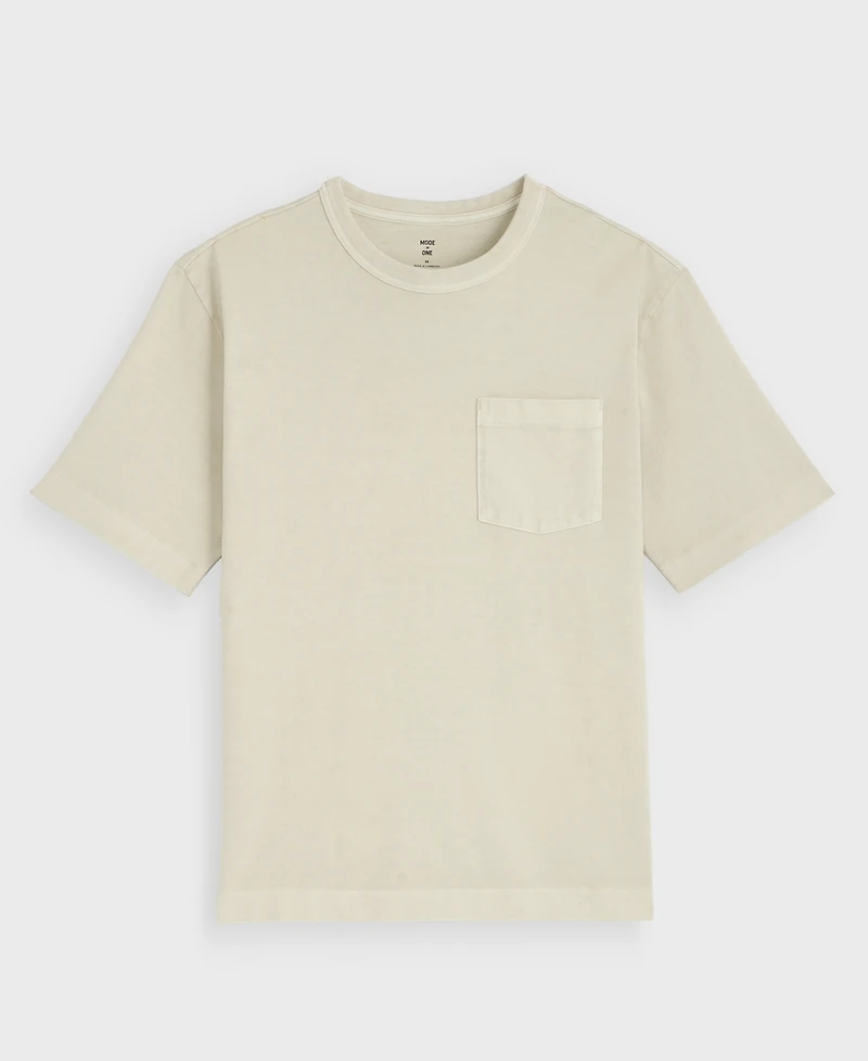 Mode of One Men's Relaxed-Fit Washed Pocket T-Shirt, Macy's Exclusive